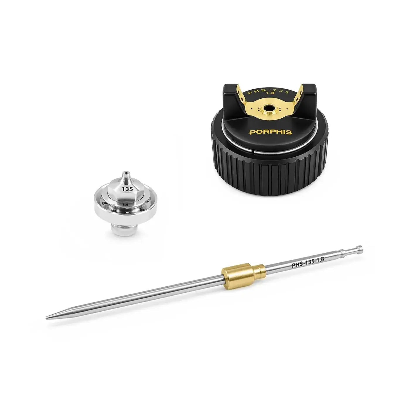 PHS-135 - Nozzle, Needle & Air Cap Kits Porphis
