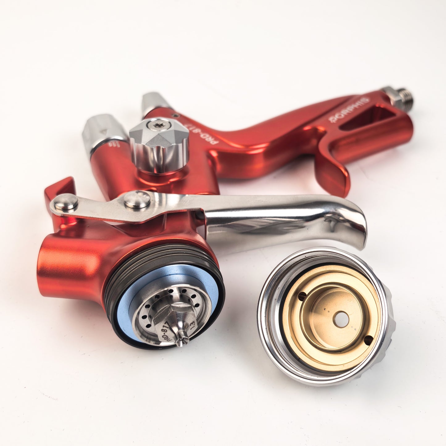 Porphis PRD-817 VS Split Tip 1.3mm Professional Spray Gun - LIMITED STOCK