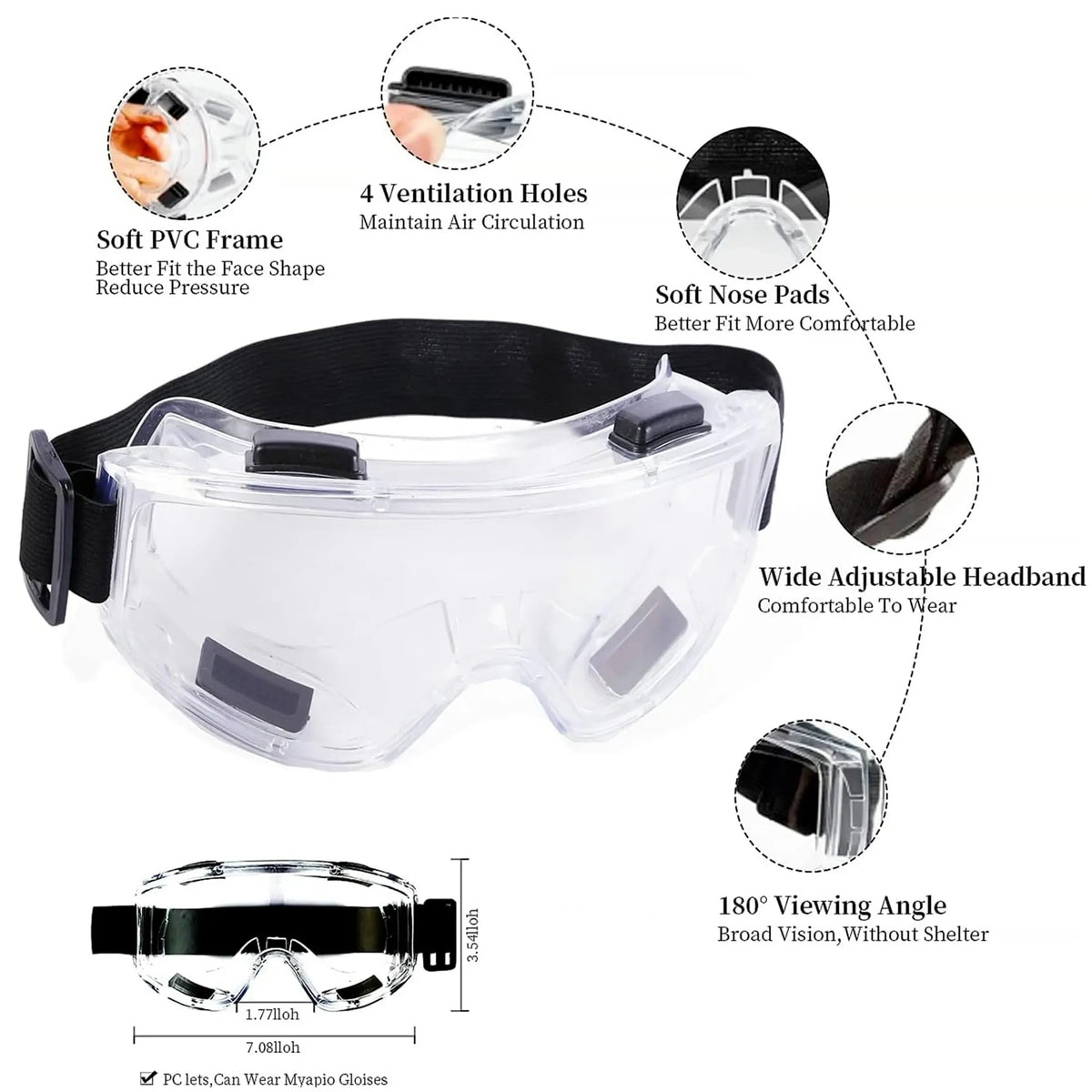 Half Coverage Gas Mask