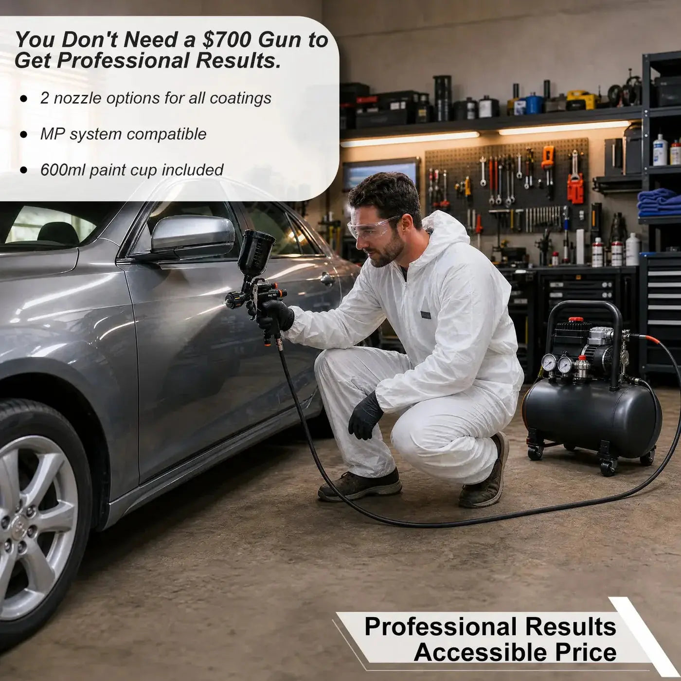 PHS-155 MP Spray Gun Porphis