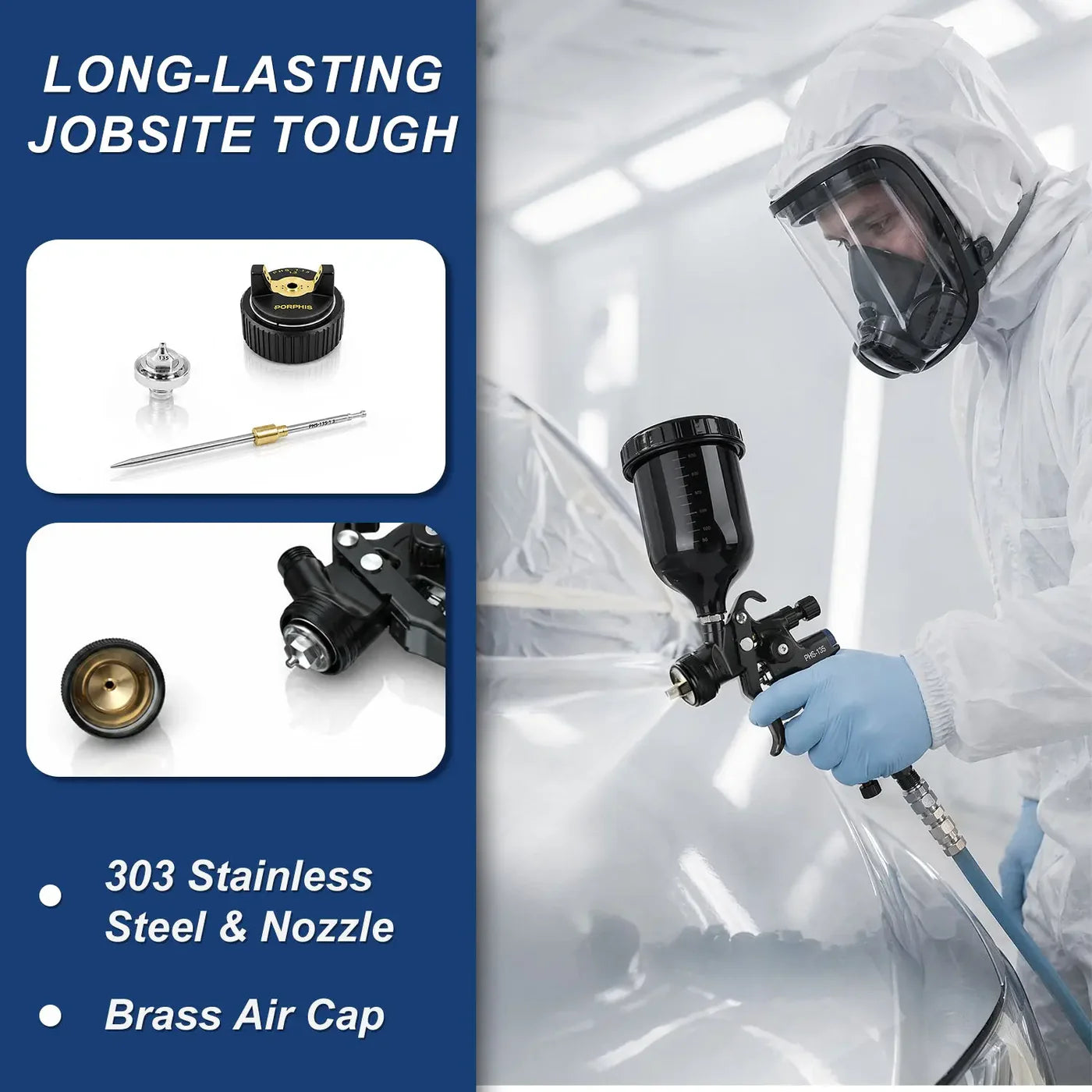 PHS-135 MP Spray Gun
