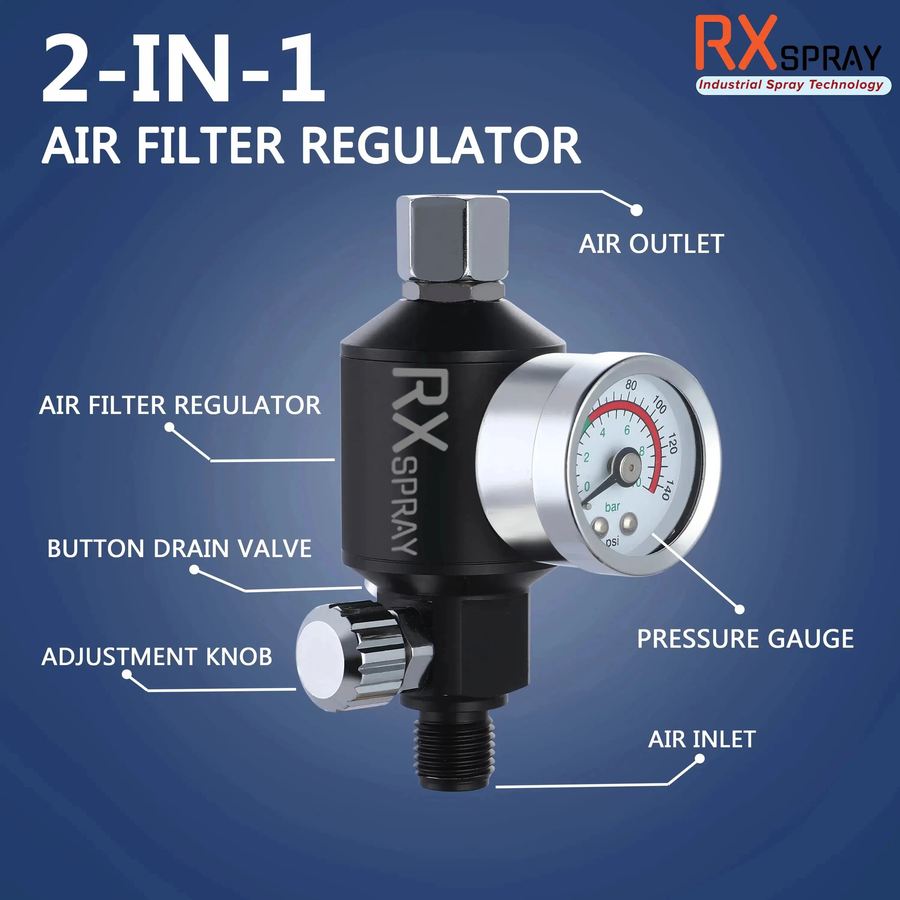 Air Regulator / Water Separator Porphis