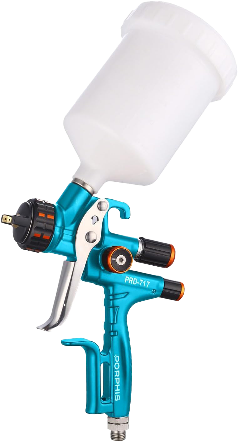 Porphis PRD-717 VS Split Nozzle 1.3mm / 1.4mm Professional Spray Gun