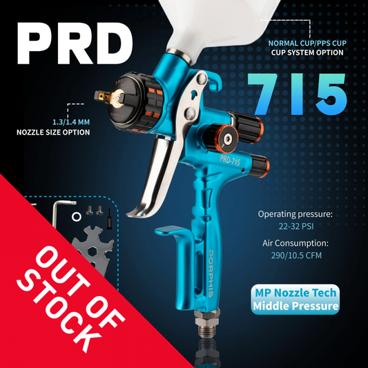 Porphis PRD-715 MP Nozzle 1.3mm Professional Spray Gun