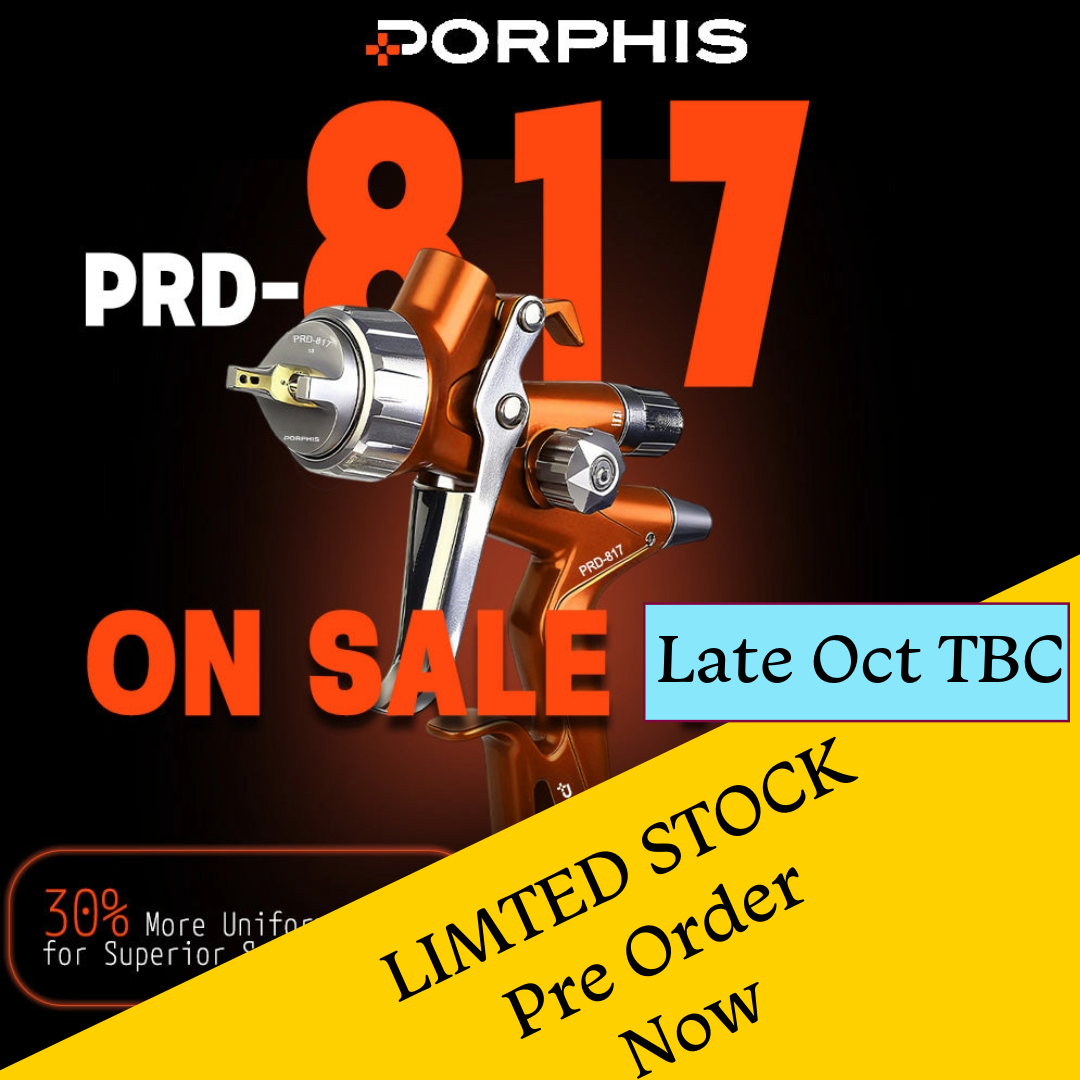 Porphis PRD-817 VS Split Tip 1.3mm Professional Spray Gun - PRE ORDER