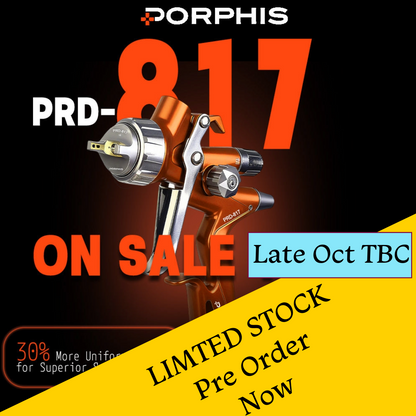 Porphis PRD-817 VS Split Tip 1.3mm Professional Spray Gun - PRE ORDER