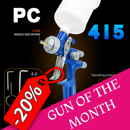 Porphis PC-415 (Version 2) MP 1.3mm Nozzle Spray Gun