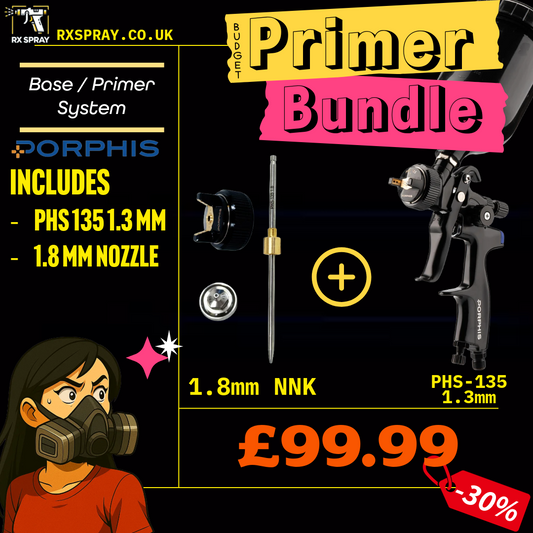 Porphis PHS-135 MP Nozzle 1.3 + 1.8mm Base / Primer Bundle