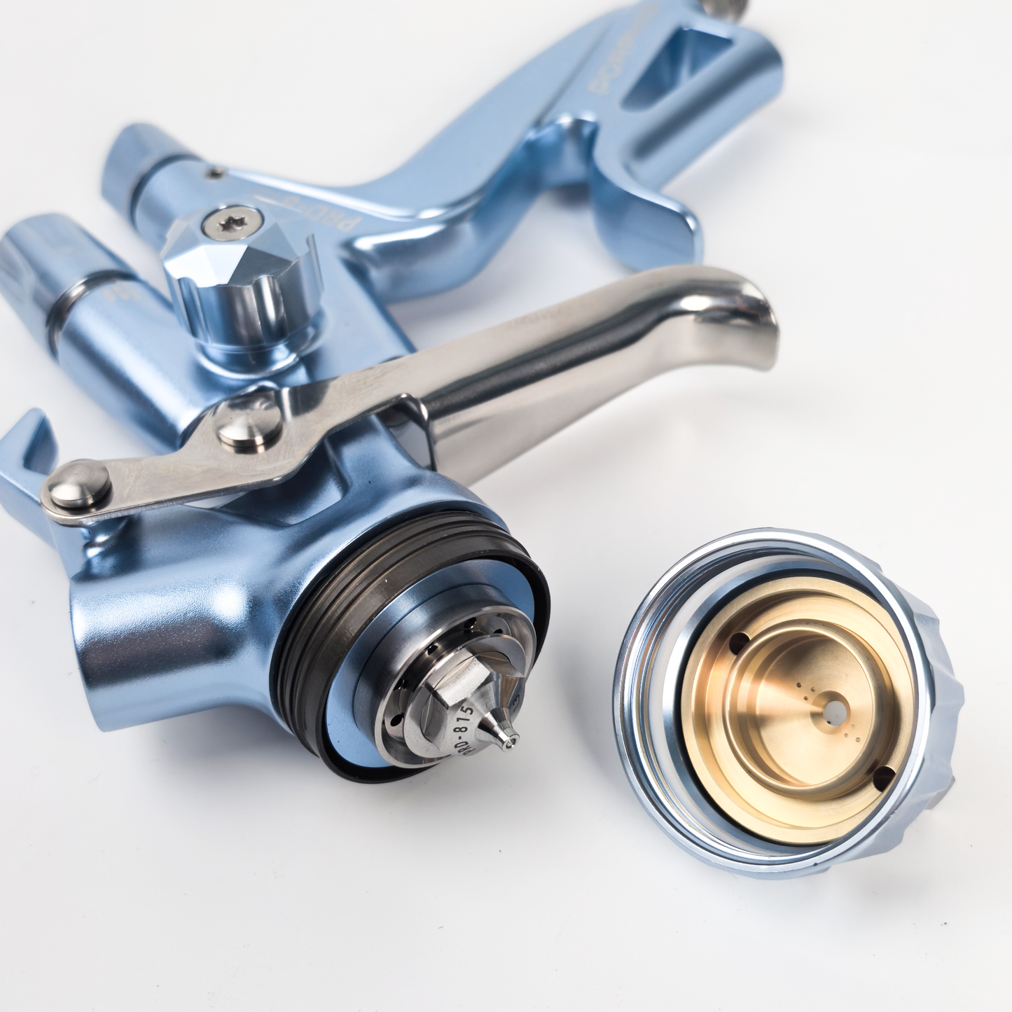 Porphis PRD-815 MP 1.3mm Professional Spray Gun + PPS 1.0 Adapter and PPS Cup