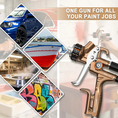 PRD-717 VS 'Split Tip' Professional Spray Gun