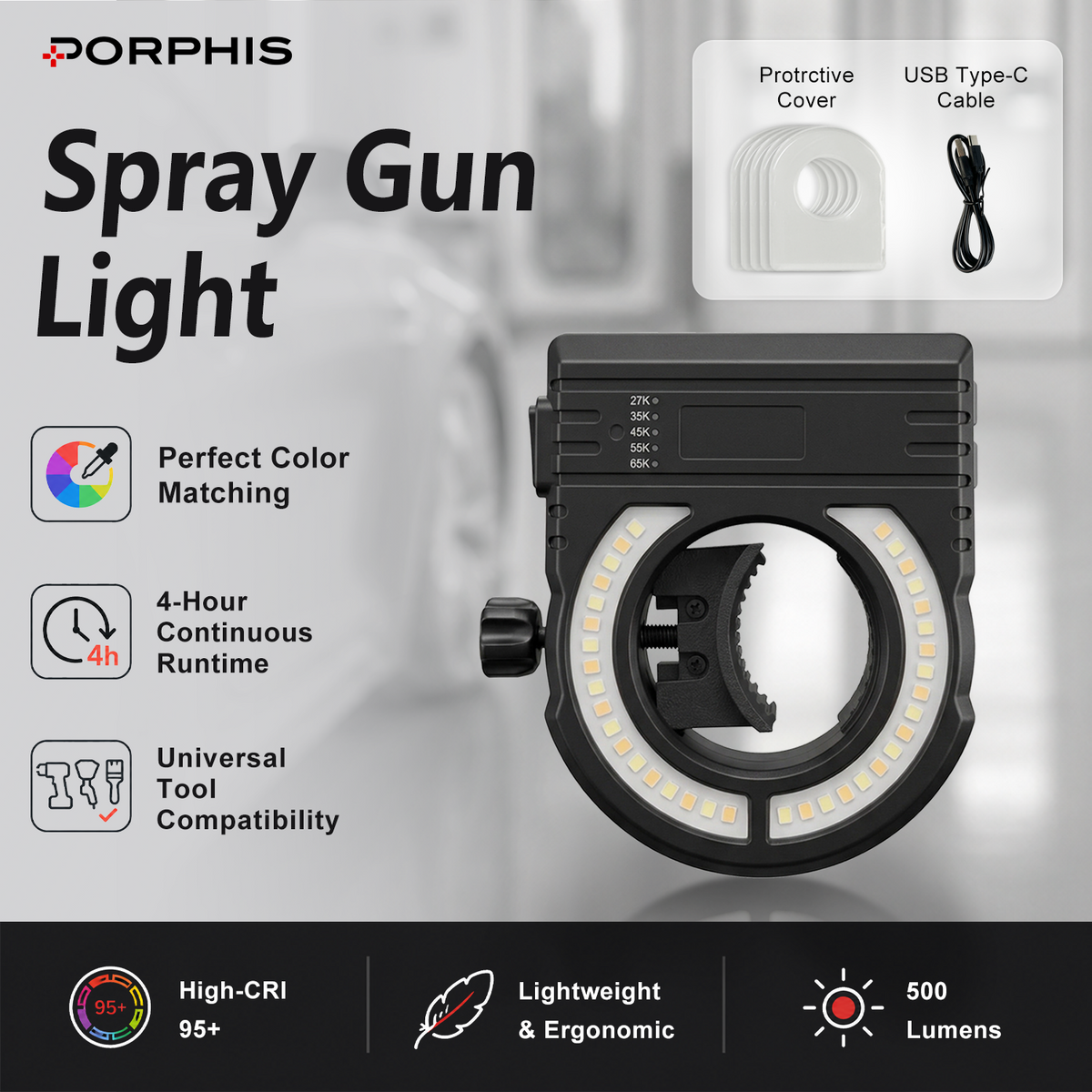 Spray Gun Light