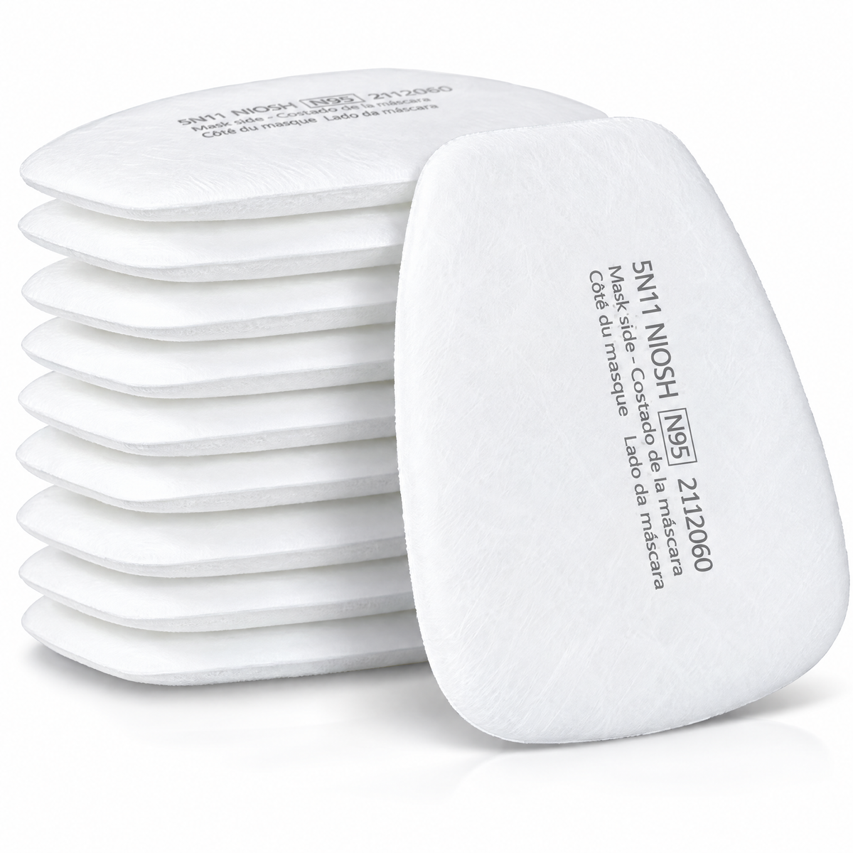 Cotton Mask Filters - 10 Pcs