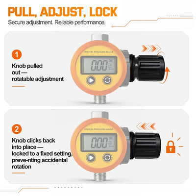 Digital Diaphragm Air Regulator