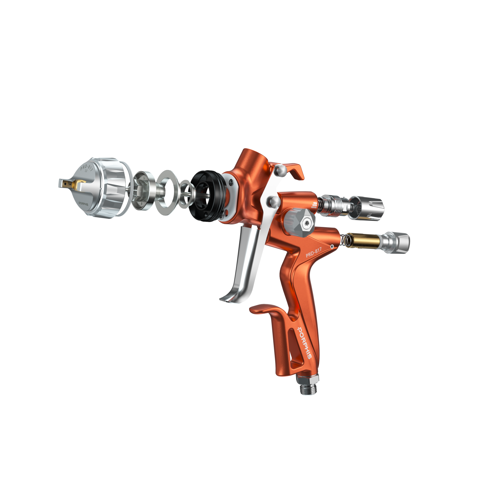PRD-817 VS 'Split Tip' Professional Spray Gun
