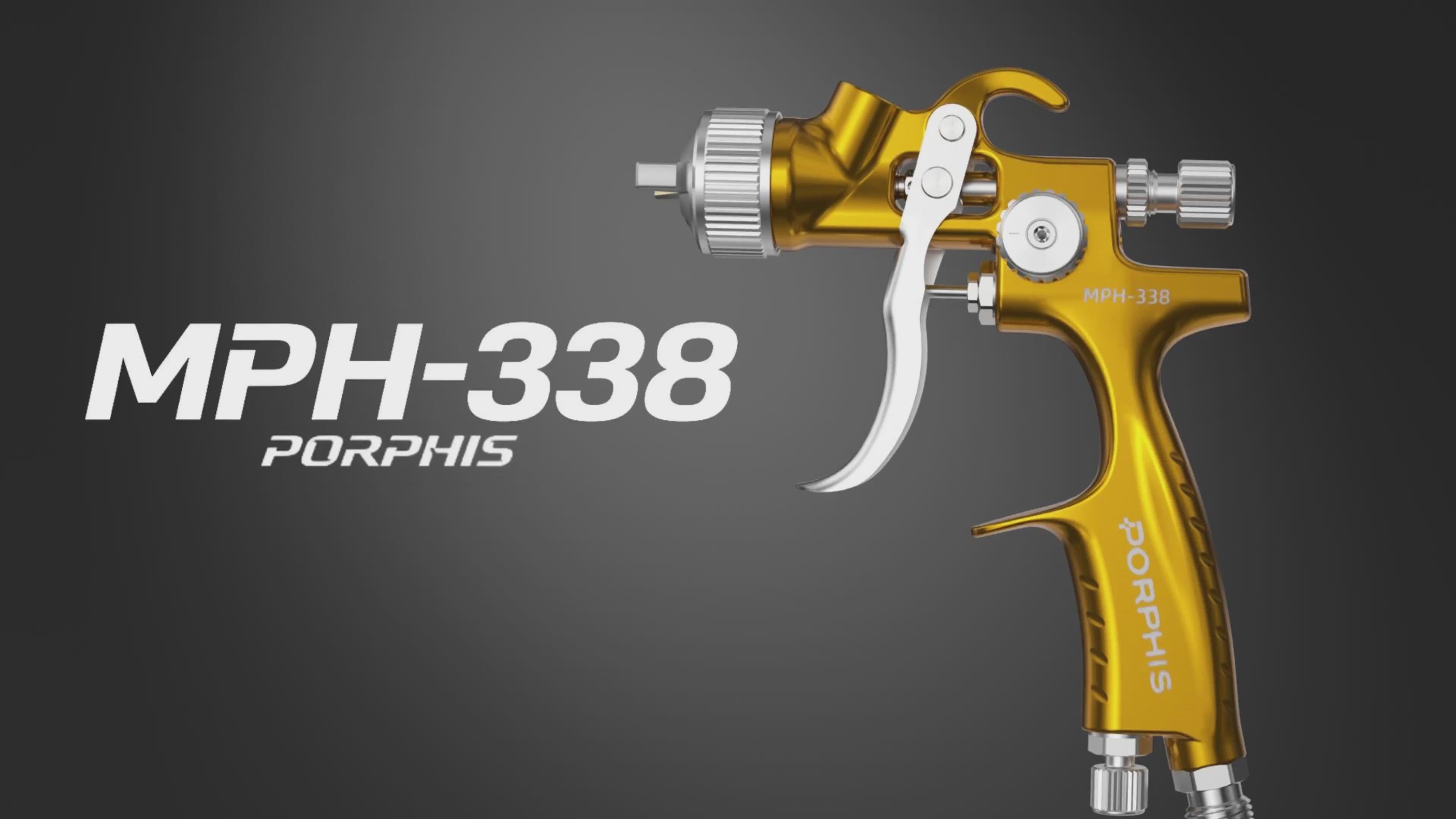 Porphis MPH-338 LVLP MINI Spray Gun